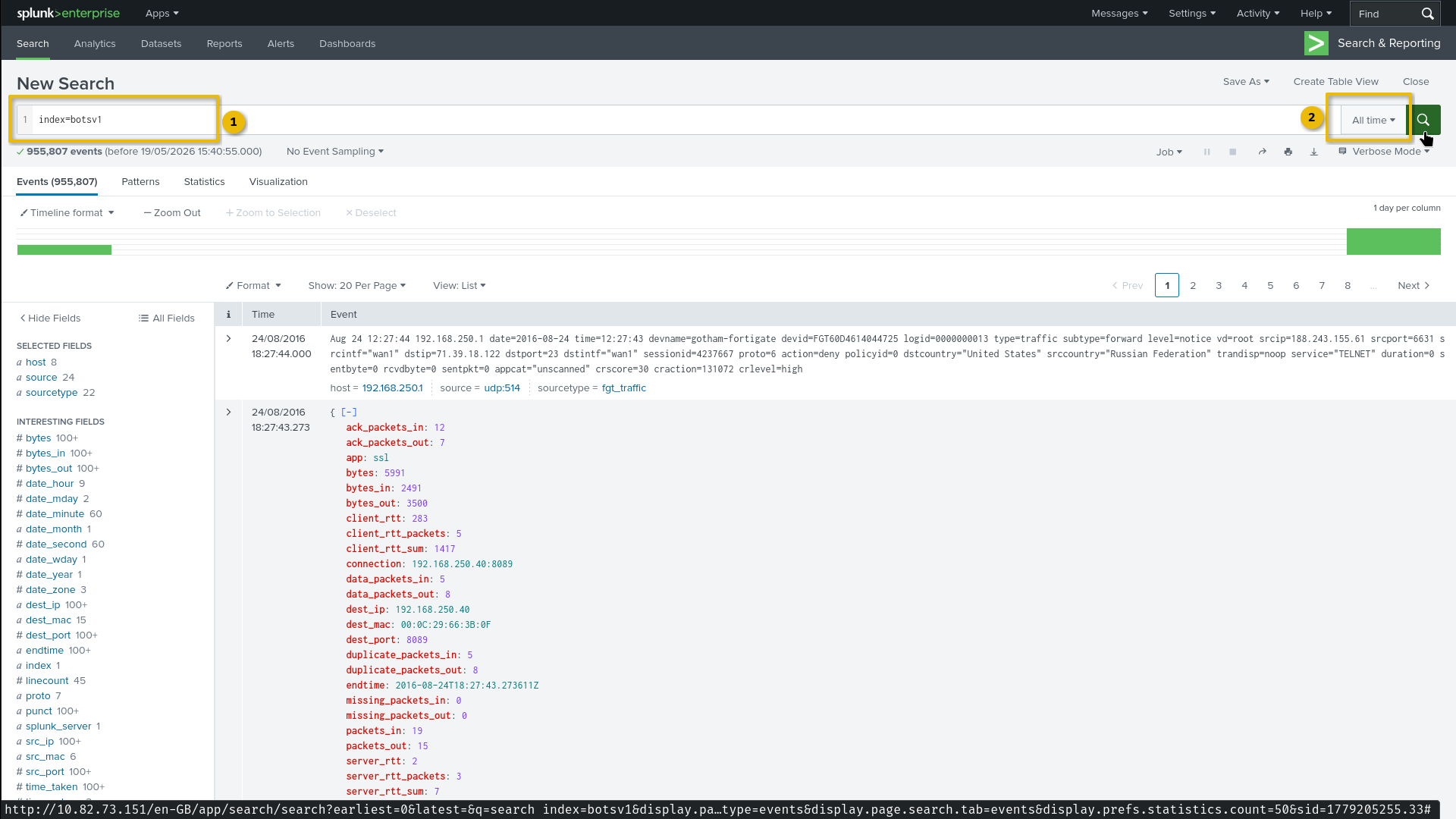 Splunk Search