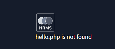 Test file code hello.php