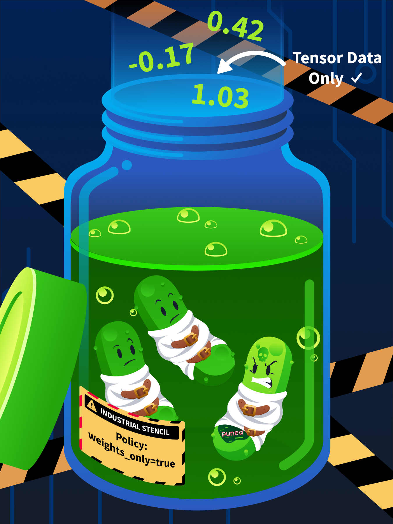 Pickle in a Straitjacket
