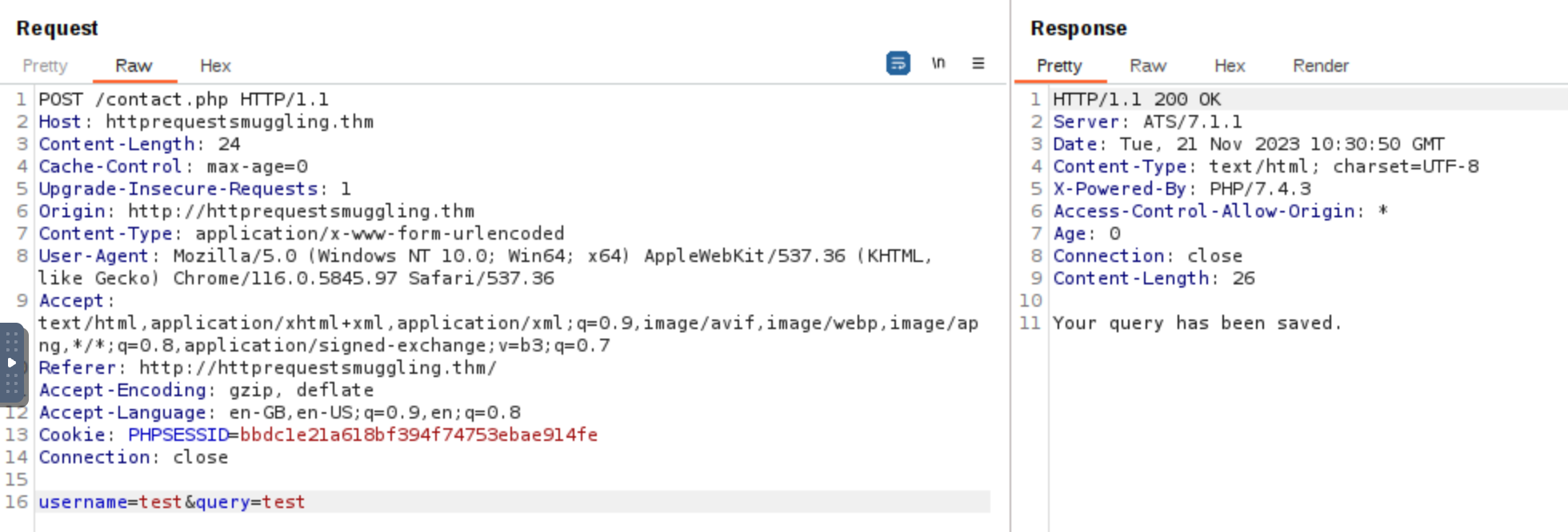 correct content-length header
