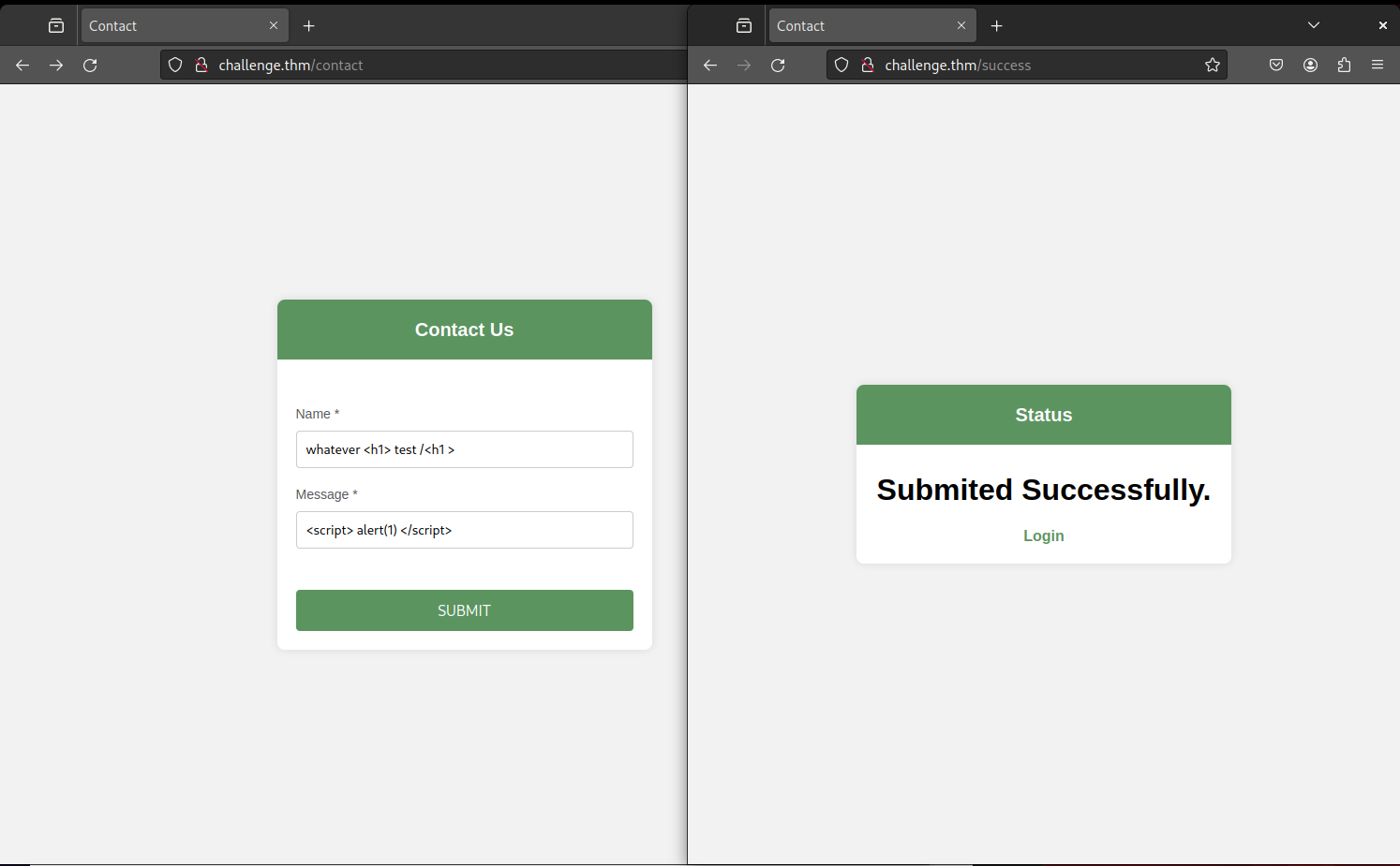 Browser Desync Attack Vulnerable Functionality