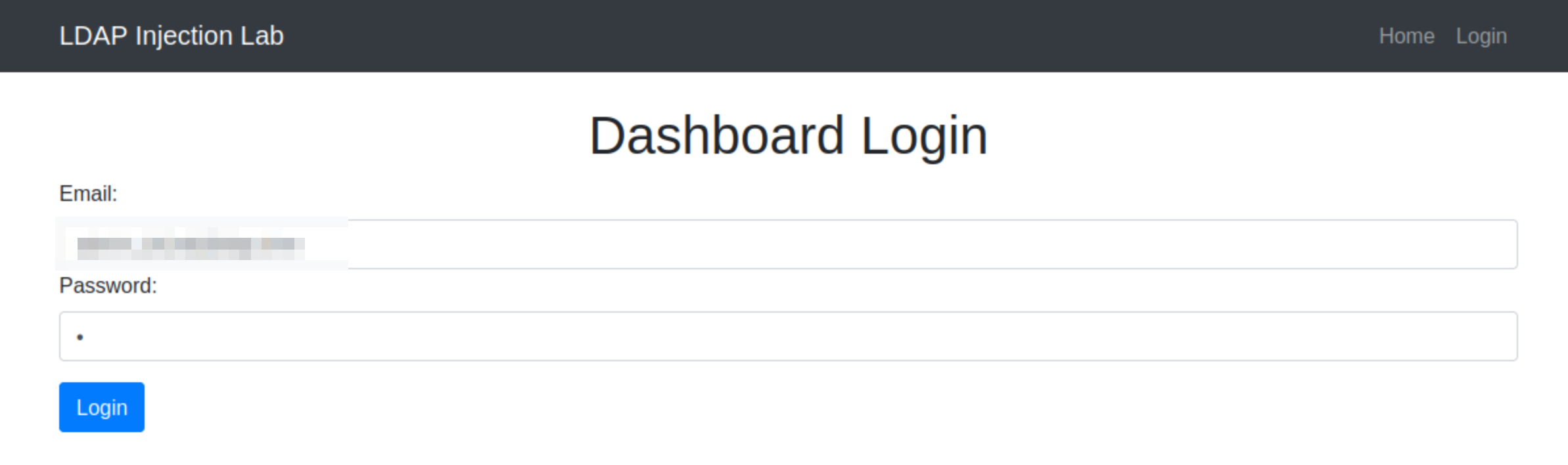 Final payload in the search query