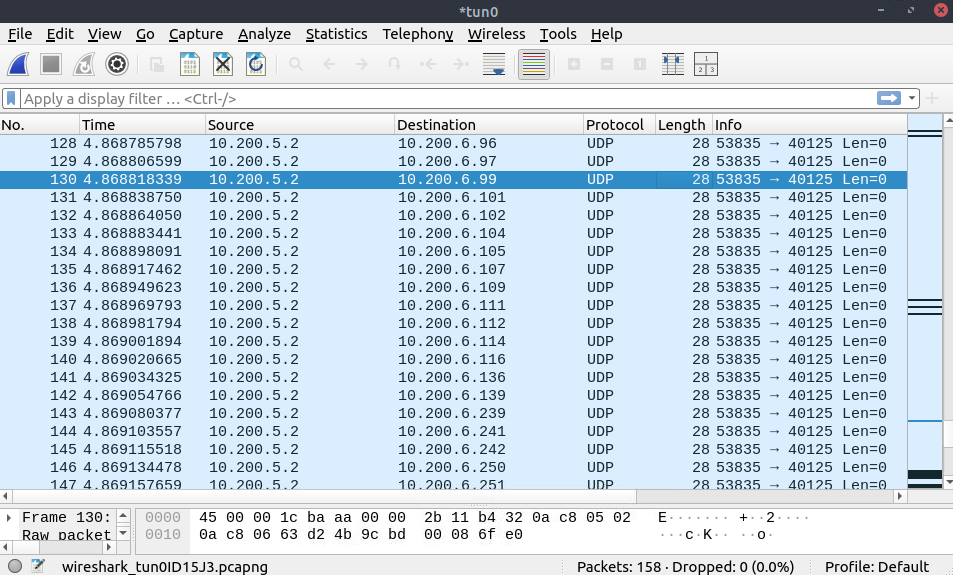 TCP UDP Scan.