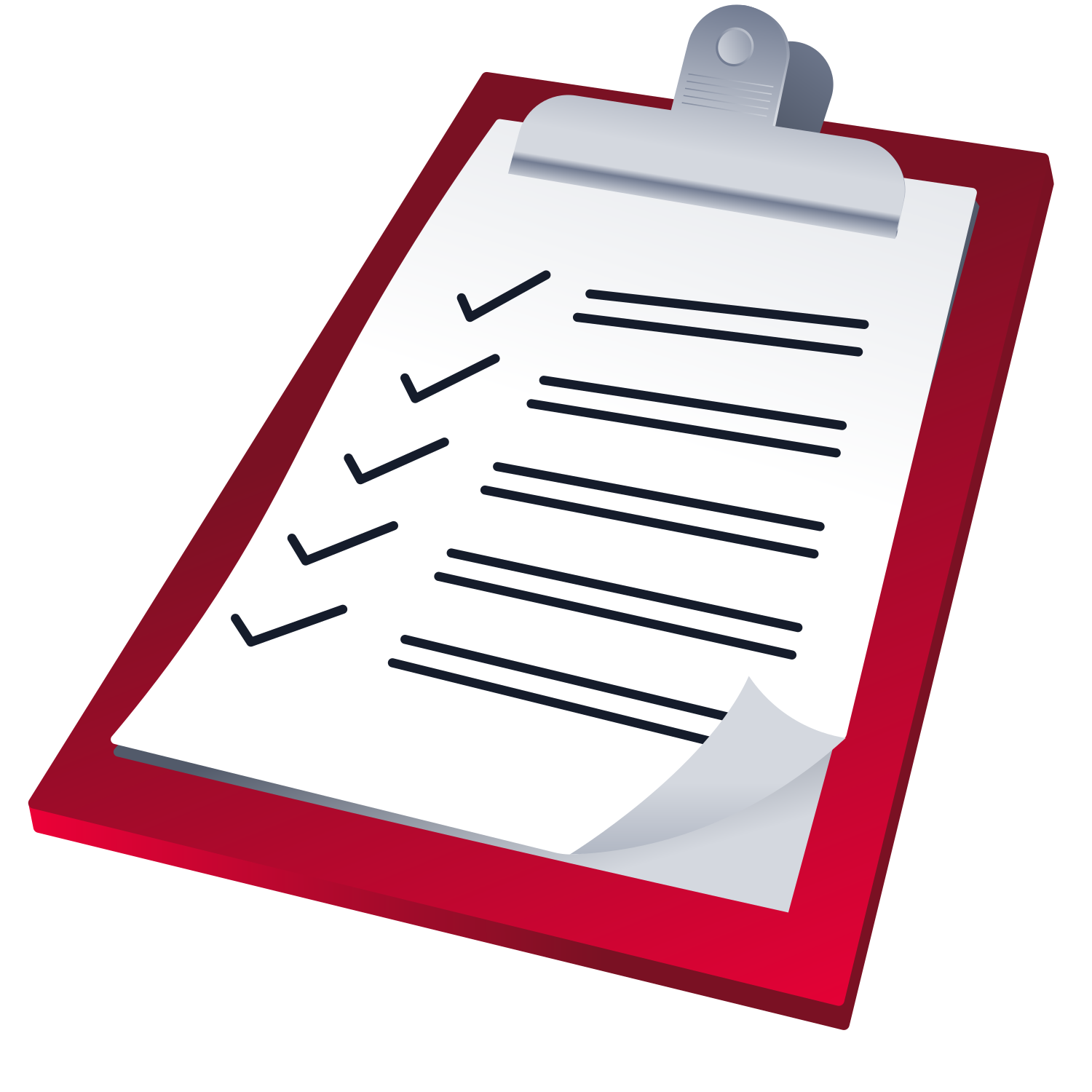 Red checklist