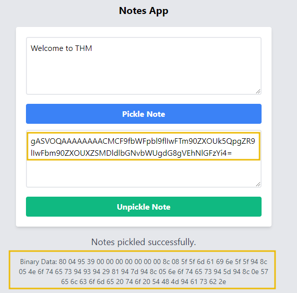 notes app in Python