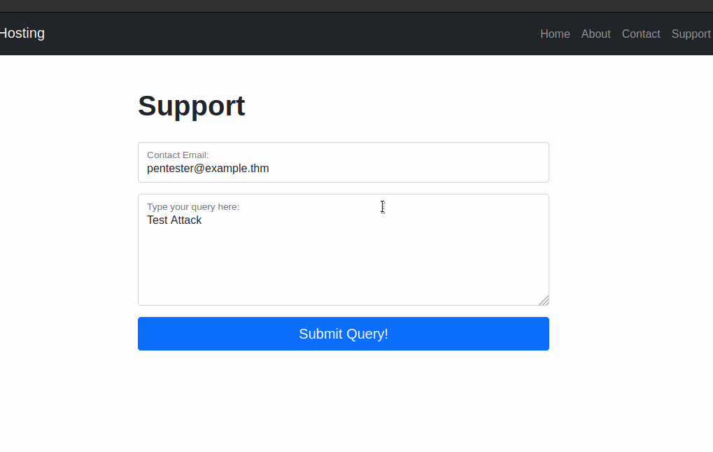 GIF demonstrating the explained process of intercepting and URL encoding the pasted payload