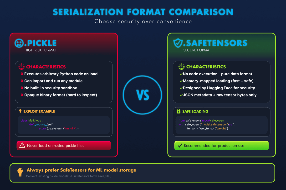 Safe Serialisation Comparison